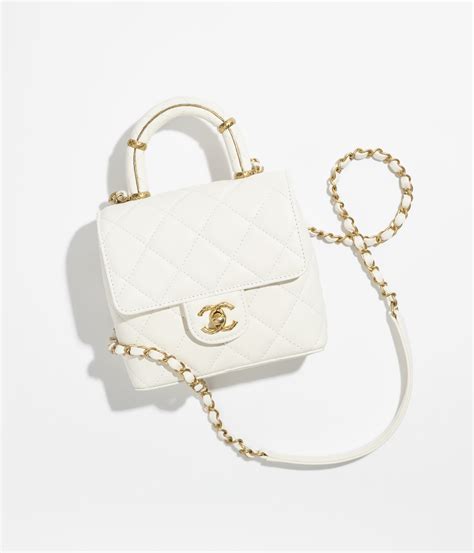 mini white chanel|chanel mini flap price.